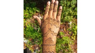 easy mehndi tutorial.easy henna tutorial.mehendi zone by nafia