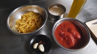 プロが教える【ペンネ・アラビアータの作り方】How to make Penne Arrabiata