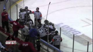 Luis Tremblay Vs Ryan Sullivan LNAH River Kings Vs Marquis Jan 4th 2015