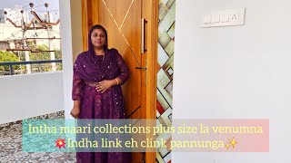 INTHA MAARI COLLECTIONS PLUS SIZE LA VENUMAA? 💥 INDHA VIDEO VA PAARUNGA🌹@reemasreadymade3459