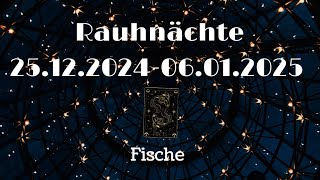 RAUHNACHTSORAKEL FISCHE ♓️| Verwandlung. Du krempelst dein Leben um.