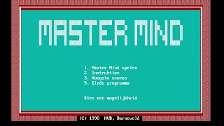 Mastermind (1990) [MS-DOS]