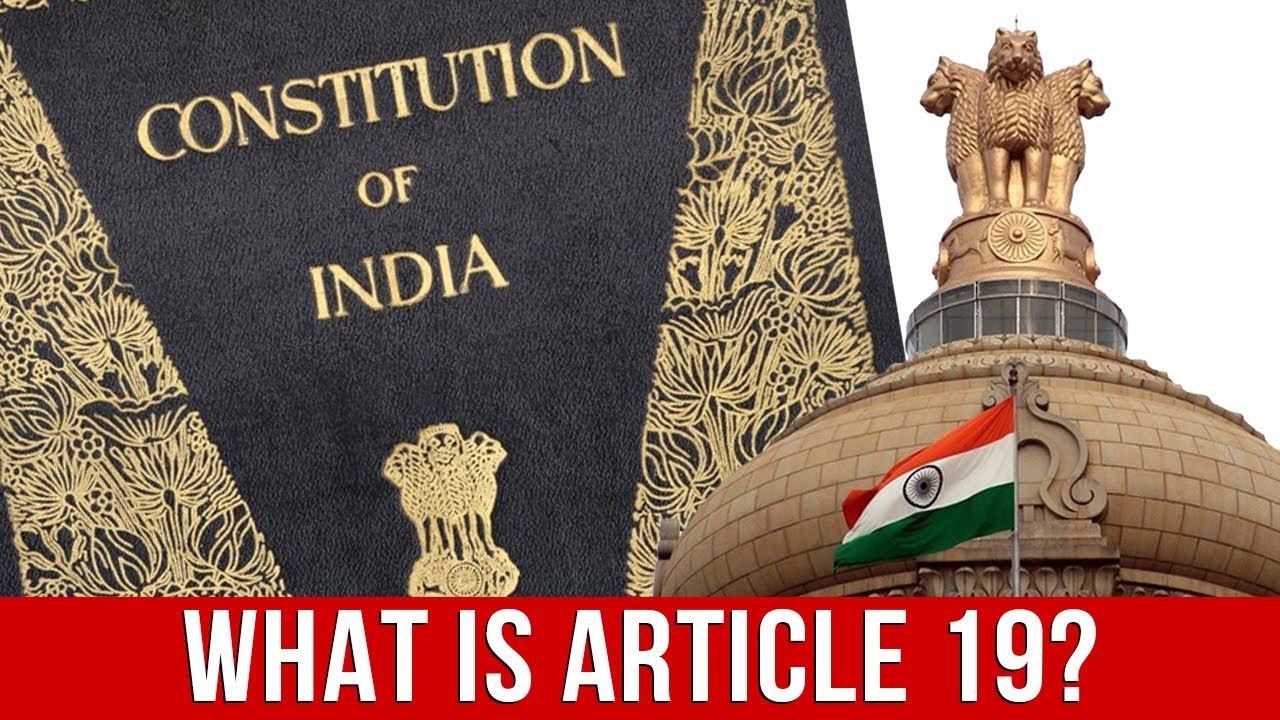 What Is Article 19 Of Indian Constitution | MyNation - YouTube