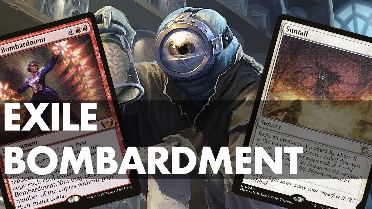 Exile Arcane Bombardment ⚪🔵🔴 MTG Arena Standard - YouTube