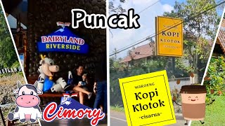 Cimory Dairyland Riverside dan Kopi Klotok Cisarua