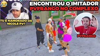 RACHA ENCONTROU O IMITADOR DO PVFRANGO NO COMPLEXO! GTA RP