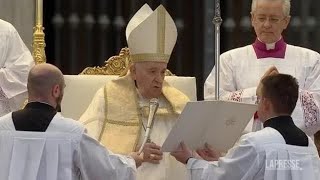 Vaticano, la cerimonia di beatificazione di Papa Luciani