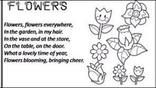 ClassPP   English   Poem   Flowers   Video lecture