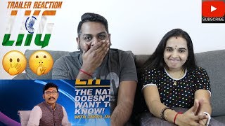 LKG Trailer Reaction | Malaysian Indian Couple | RJ Balaji | Priya Anand | Leon James