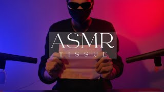 ASMR Tissue Sounds | Relaxing Crinkling, Rubbing, and Paper Ball Tapping