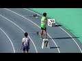 20211017 延岡選手権 中学男子4×100mr決勝１組