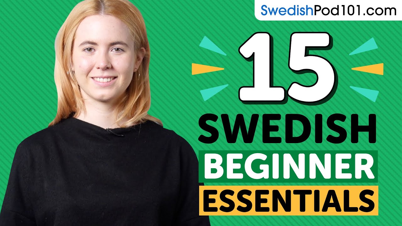 15 Beginner Swedish Videos You Must Watch | Learn Swedish - YouTube