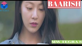 Baarish (Cover) | KOREAN MIX | Female Version | Half Girlfriend | Shreya Karmakar ft. Aasim Ali