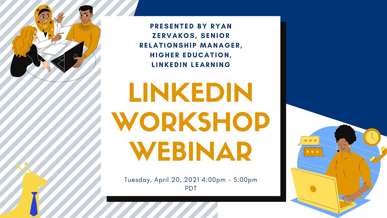 Linkedin Workshop Webinar Youtube