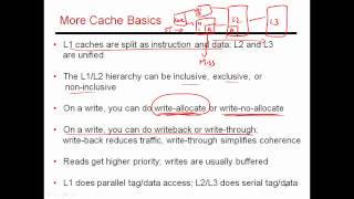 CS6810 -- Lecture 39. Lectures on Cache Hierarchies.