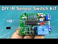 DIY IR Infrared Sensor Switch Kit - Infrared Proximity Switch Circuit Assembly & Test