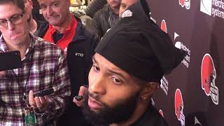 Browns receiver Odell Beckham Jr. on the rivalry with the Steelers