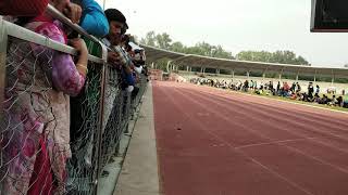 NISAR AHMED 100 Finals. U-17 New Record Race. 10.81sec. Interzonal Delhi Chattarshal Stadium.