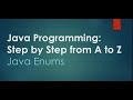 #26  Enums example |  Java Programming: Step by Step from A to Z