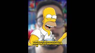 Por que Os Simpsons têm apenas QUATRO DEDOS? #shorts #ossimpsons #disney #animaçoes #filmes