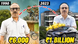 My Journey from Rs 6,000 to Rs 1 Billion | How I Made My First Crores