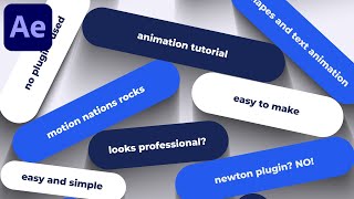 Falling Stack Animation in After Effects - After Effects | No Plugins