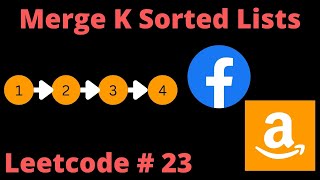 MERGE K SORTED LISTS | LEETCODE 23 | PYTHON OPTIMAL SOLUTIO