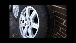 235 55 18 Michelin X Green Chrylser Wheels.wmv