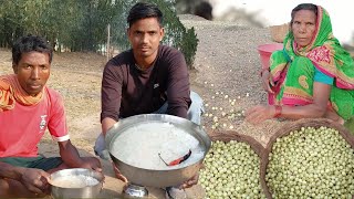 Jharkhand Traditional Breakfast In Village | Basi  Bhaat | The Village Fry