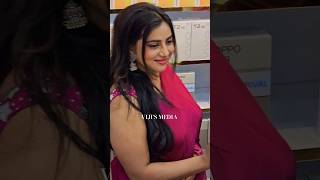 വയലറ്റ് സാരിയിൽ Anna Rajan പെരിന്തൽമണ്ണയിൽ ❤️#shorts