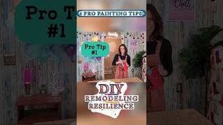 🎨 4 Pro Painting Tips in 60 Seconds! | DIY Remodeling Resilience #diyshorts #paintingtips