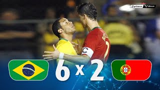 Brasil 6 x 2 Portugal (Kaká x C. Ronaldo) ● 2008 Friendly Extended Goals & Highlights HD