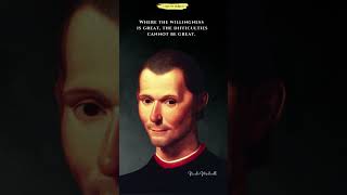 Most Famous Niccolo Machiavelli Quotes (BEST) #shorts #niccolomachiavelli #motivationalvideo