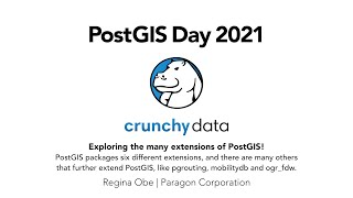 Exploring the Many Extensions of PostGIS!