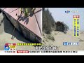 台南海岸線狂退400米 觀海亭遭沙丘