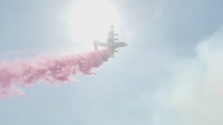 At least six new wildfires spreading in southern California