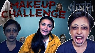 MAKEUPIN ANGGA YUNANDA JADI SETAN!! + #MAKEUPCHALLENGESUNYI