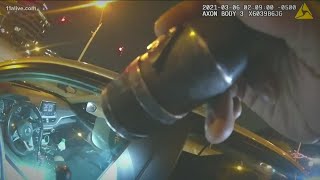 APD officer chases after alleged DUI driver | Body camera footage