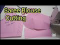 saree blouse cutting tutorial for beginners malayalam blouse cutting easy method with theory