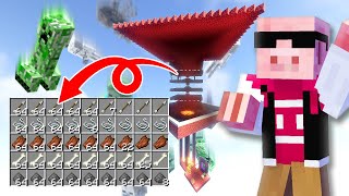 【マイクラ建築】雑に作ってもめちゃくちゃ効率のいいトラップタワーができました#13【マイクラ】【MENワールド2022】