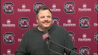 Football: Dowell Loggains News Conference 4/18/24