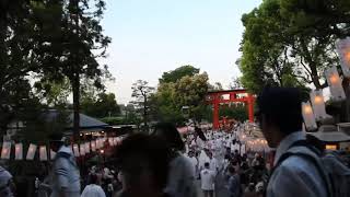 松尾祭 還幸祭(おかえり)  郡衣手社