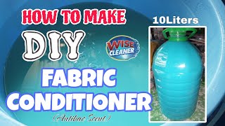 HOW TO MAKE FABRIC CONDITIONER | DIY FABCON | WISE CLEANER | @MJPOLE