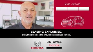 Leasing Explained @ Listowel Honda