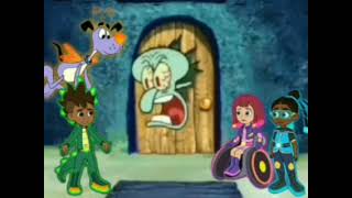 Spongebob Skillsville Squidward Angry Mad Door Yes I Was