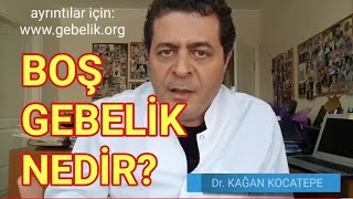 Boş gebelik (anembriyonik gebelik) neden olur, düşük (abortus) ile farkı nedir?