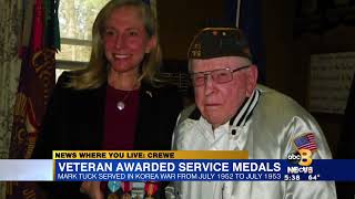 8News: Spanberger Presents Earned Awards and Medals to Korean War Veteran After 70 Years