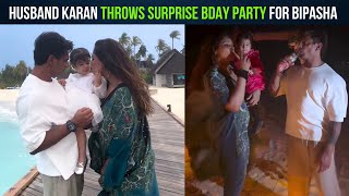 Bipasha Basu 46th Birthday Celebration With Daughter Devi And Husband Karan Singh Grover