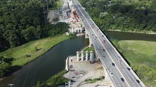 Highway - QEW/Mississauga Road interchange improvement construction