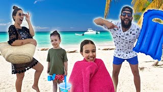 VAMOS A LA PLAYA POR PRIMERA VEZ DESPUÉS DEL CONFINAMIENTO Y PASA ALGO INESPERADO Familia Amiguindy